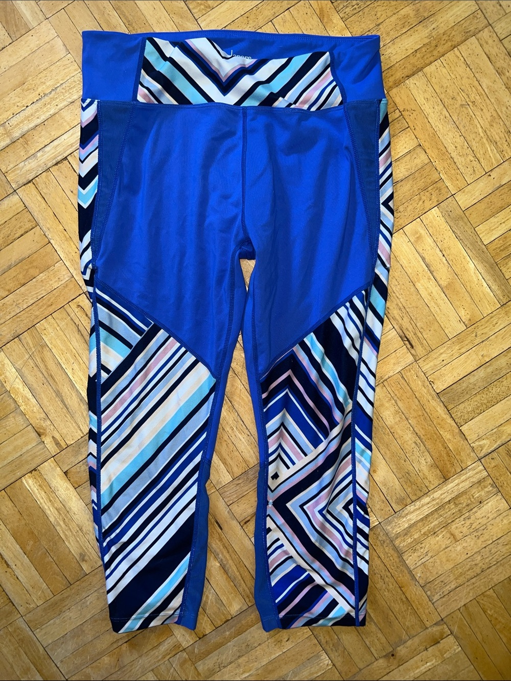 Blue Workout Capris